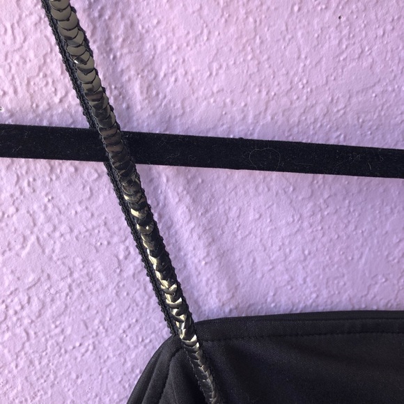 WRAPPER sequin strapped dress - M - Picture 3 of 4